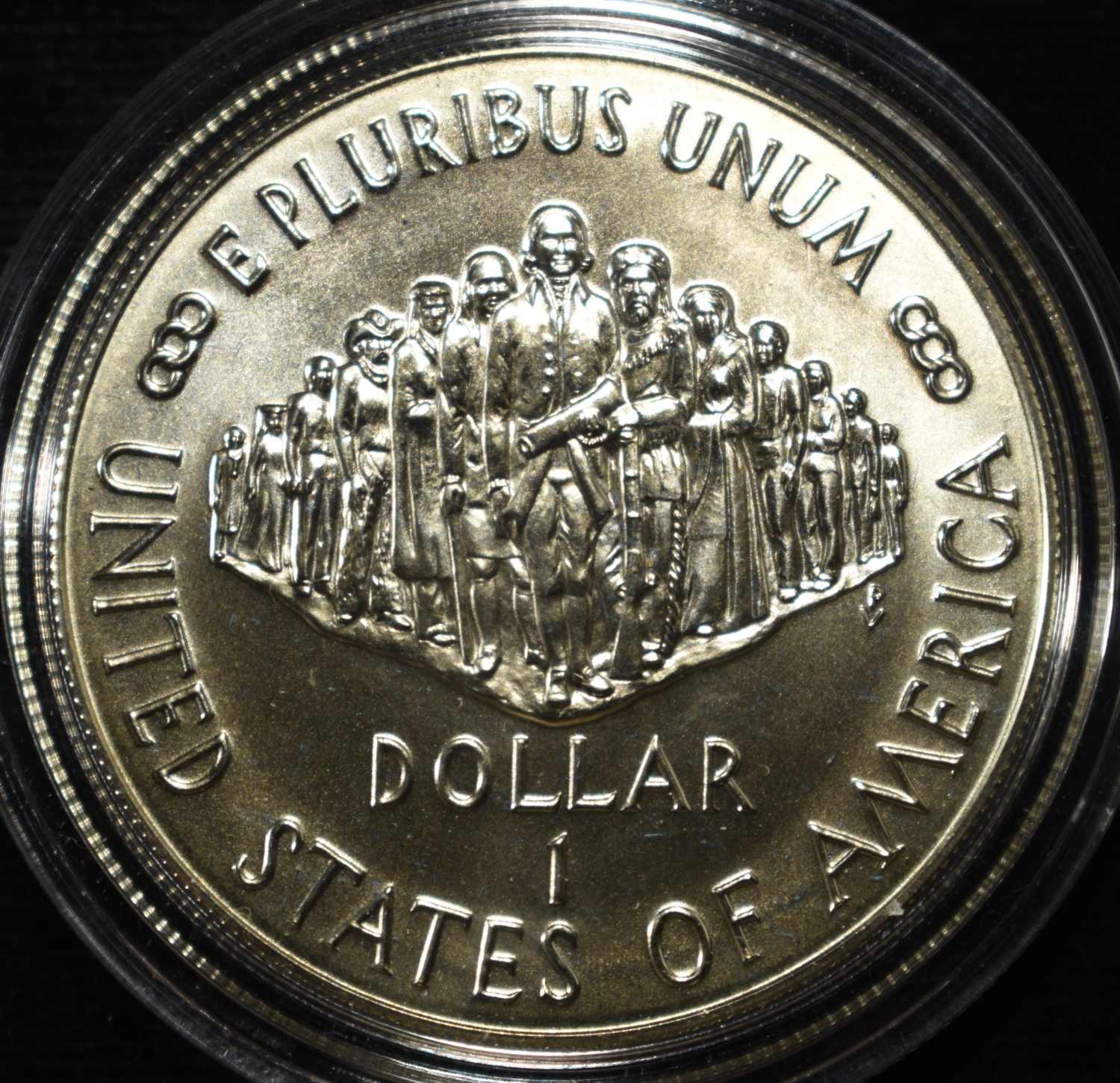 1987 $1 COMMEM CONSTITUTION