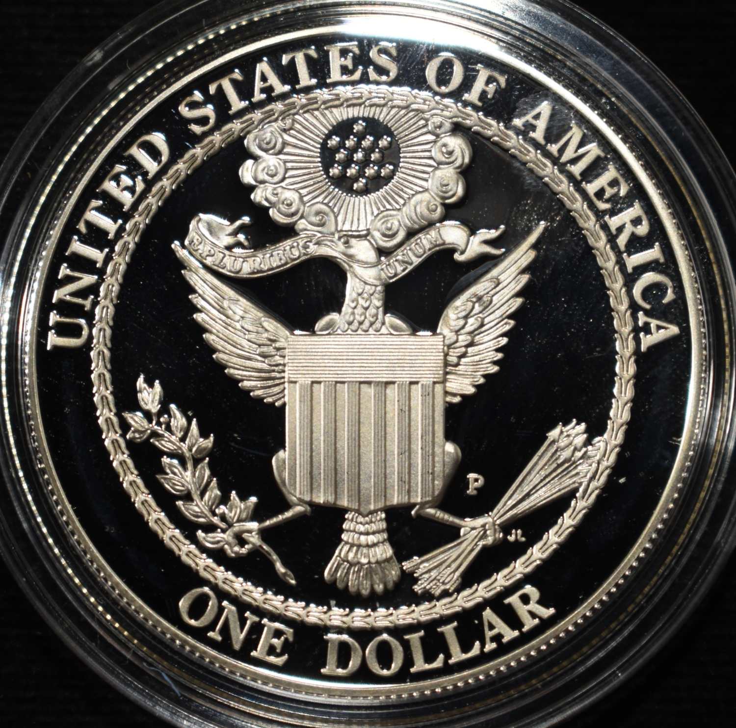 2008 $1 COMMEM BALD EAGLE PROOF