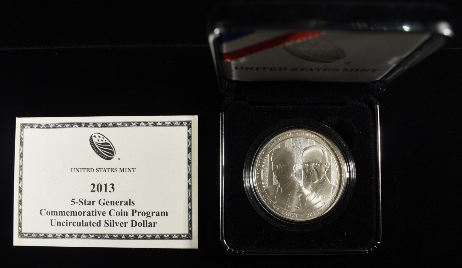 2013 $1 COMMEM 5-STAR GENERALS