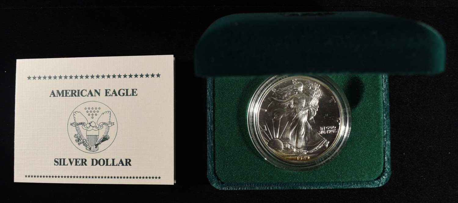 1989 AMERICAN SILVER EAGLE PROOF
