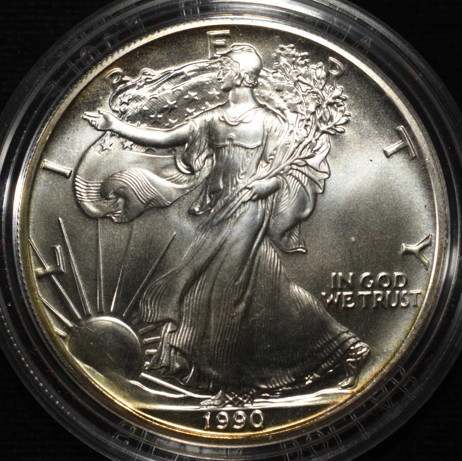 1990 AMERICAN SILVER EAGLE PROOF