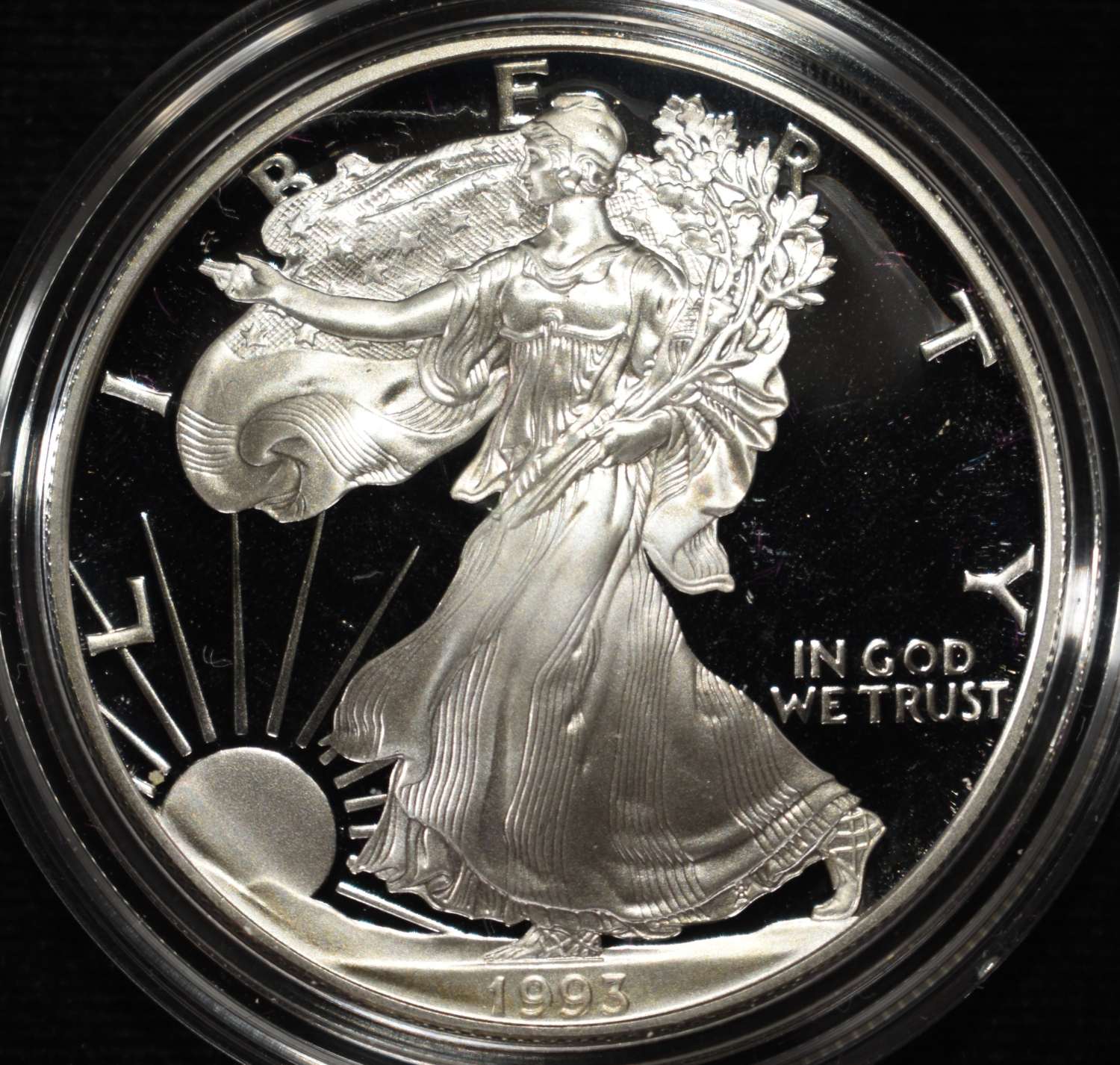 1993 AMERICAN SILVER EAGLE PROOF