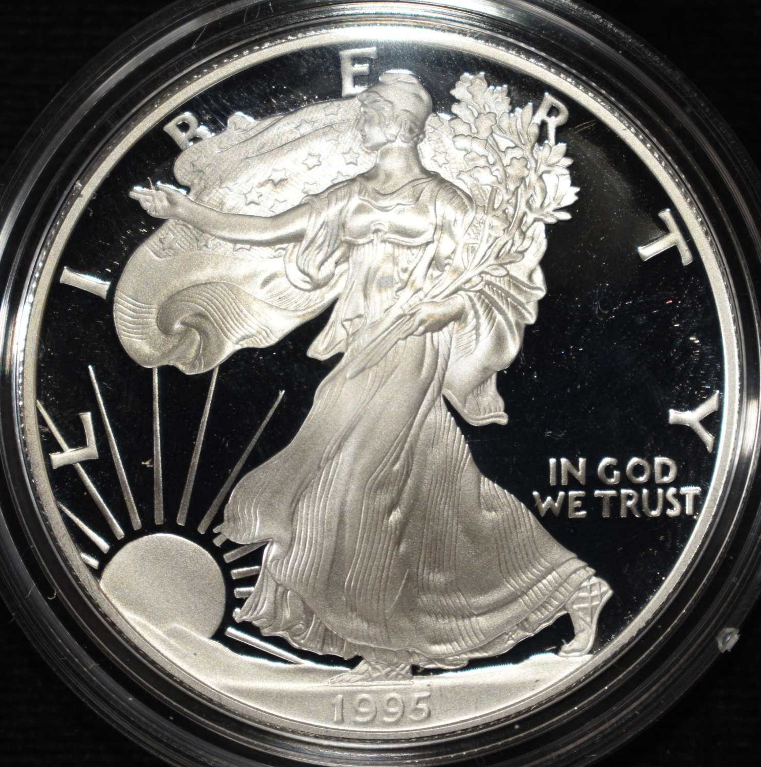 1995 AMERICAN SILVER EAGLE PROOF