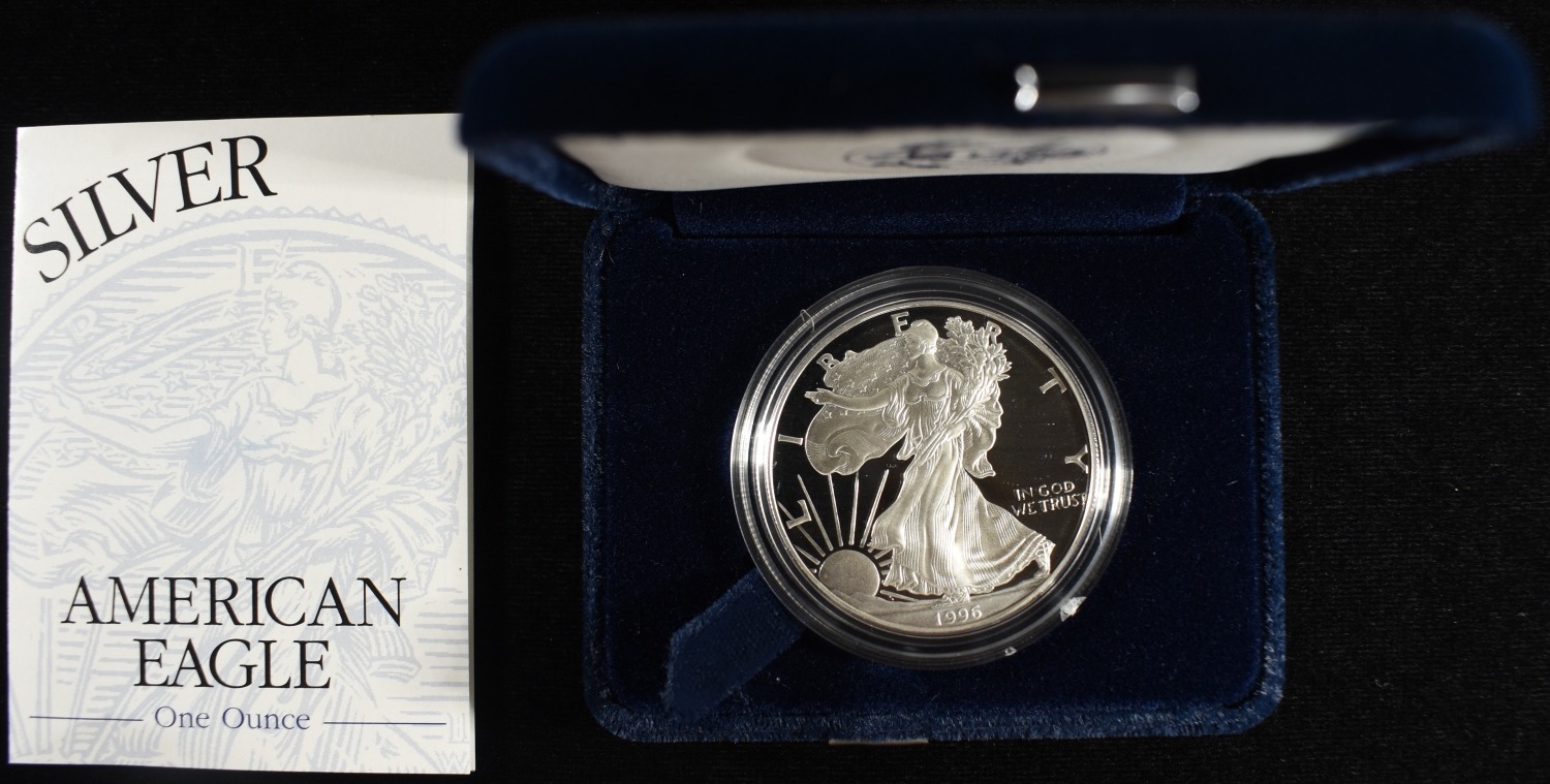1996 AMERICAN SILVER EAGLE PROOF