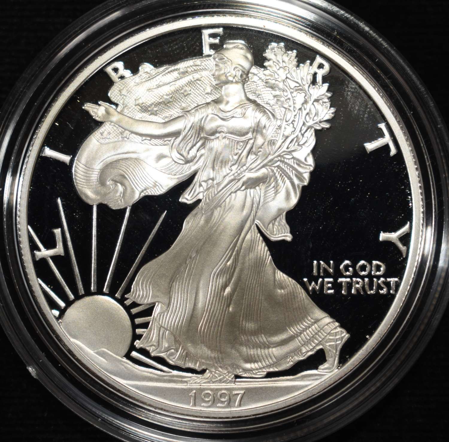 1997 AMERICAN SILVER EAGLE PROOF