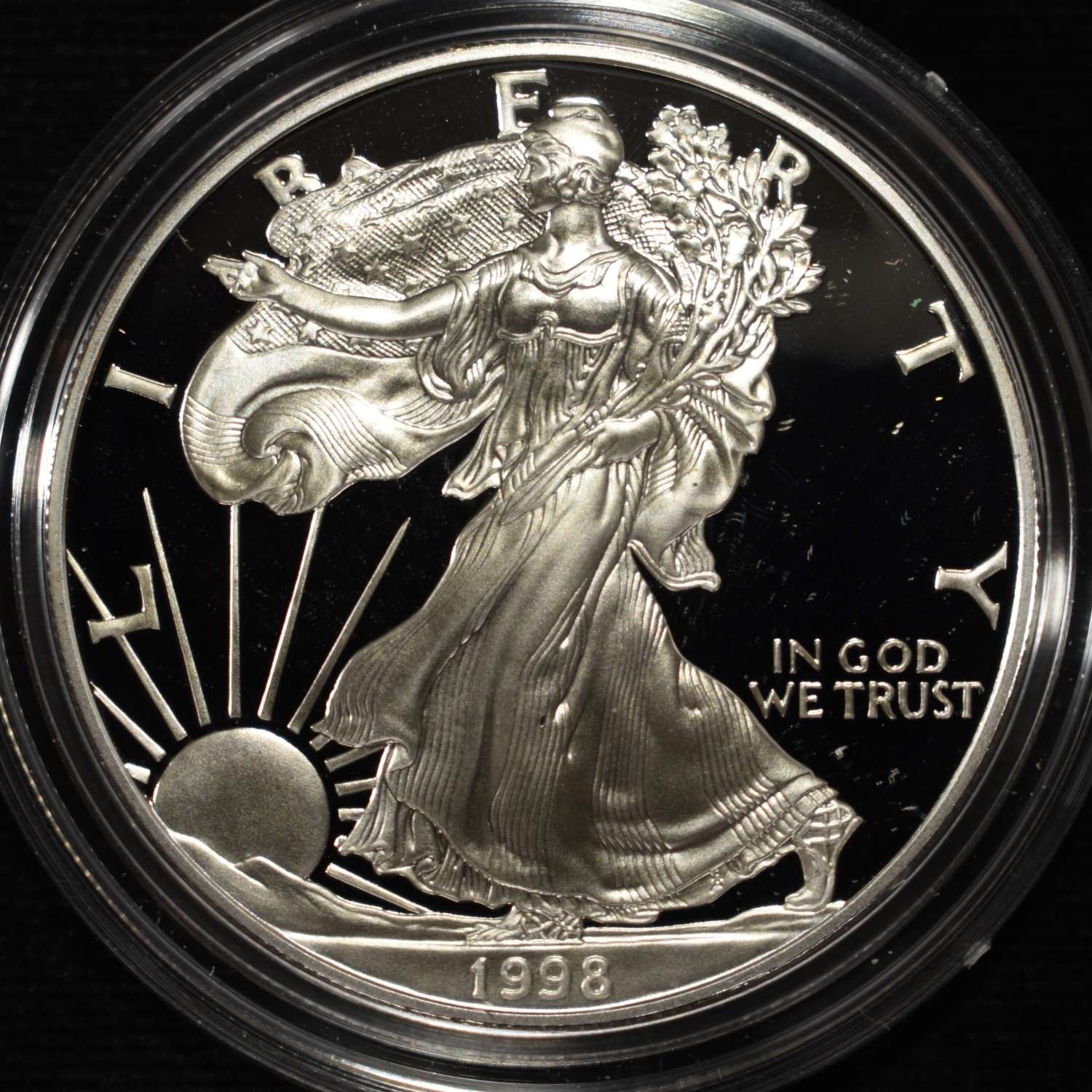 1998 AMERICAN SILVER EAGLE PROOF