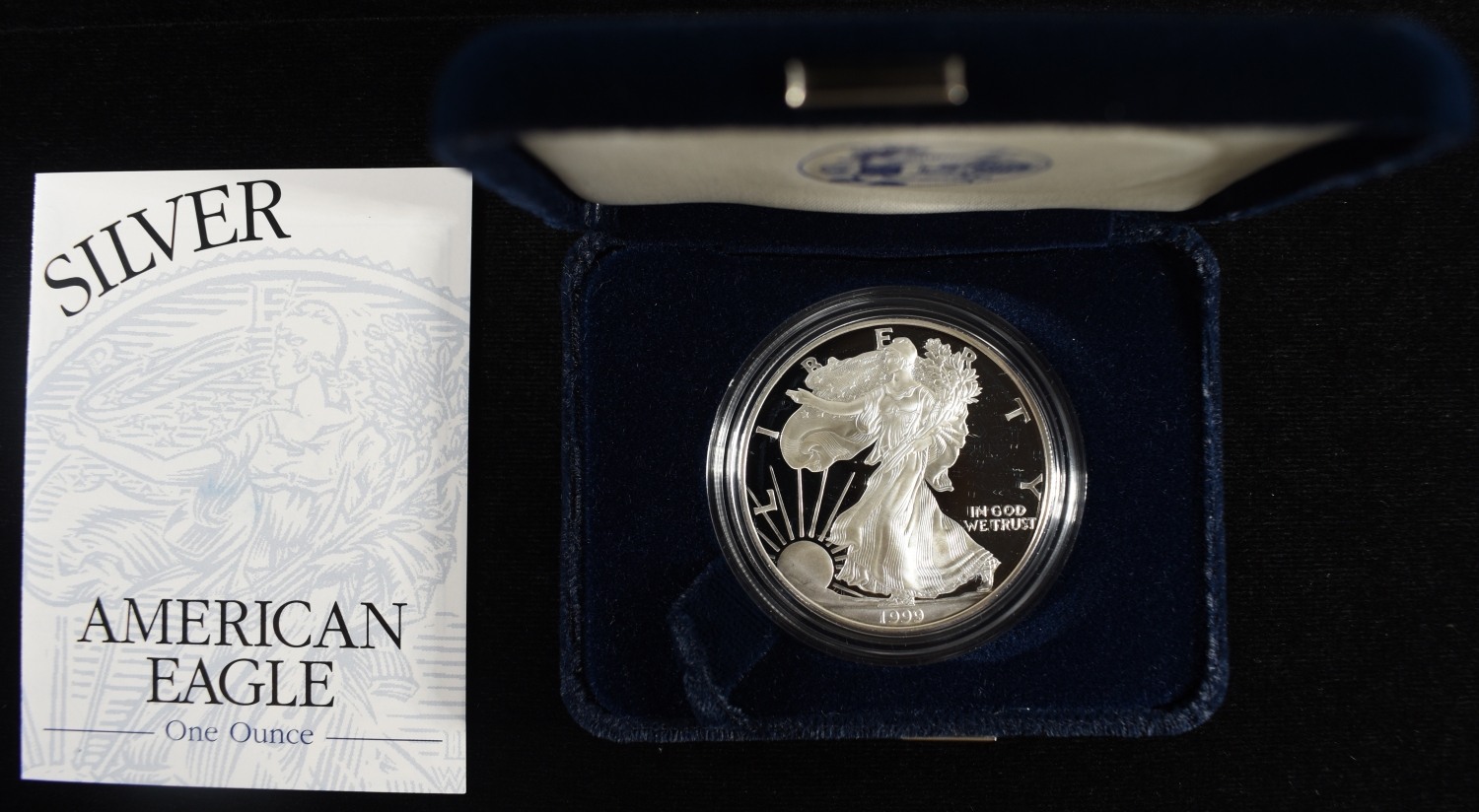 1999 AMERICAN SILVER EAGLE PROOF