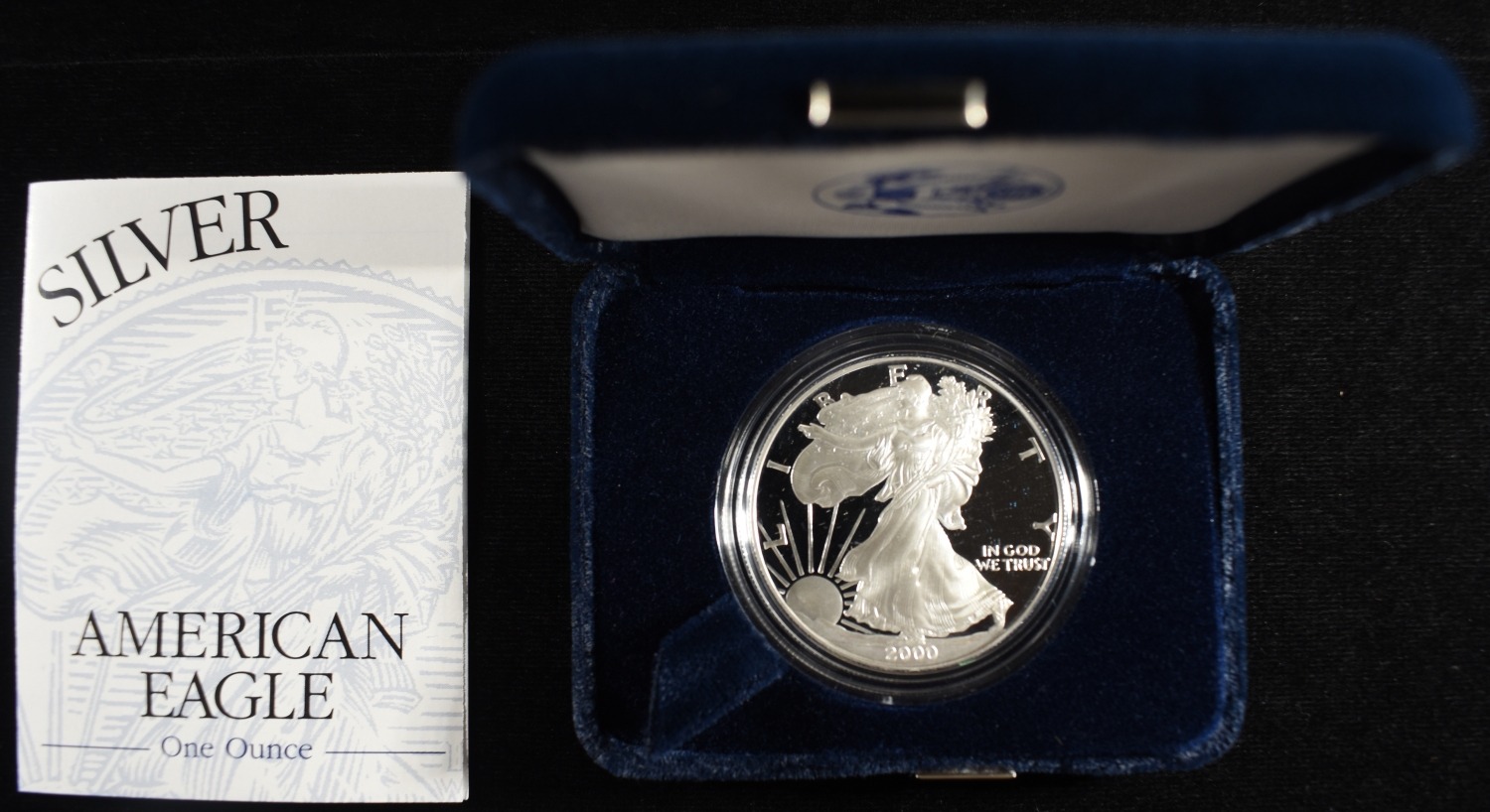 2000 AMERICAN SILVER EAGLE PROOF