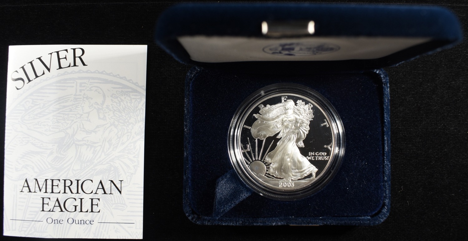 2003-W AMERICAN SILVER EAGLE PROOF