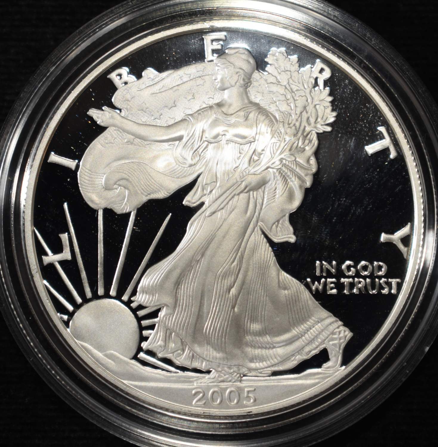 2005-W AMERICAN SILVER EAGLE PROOF