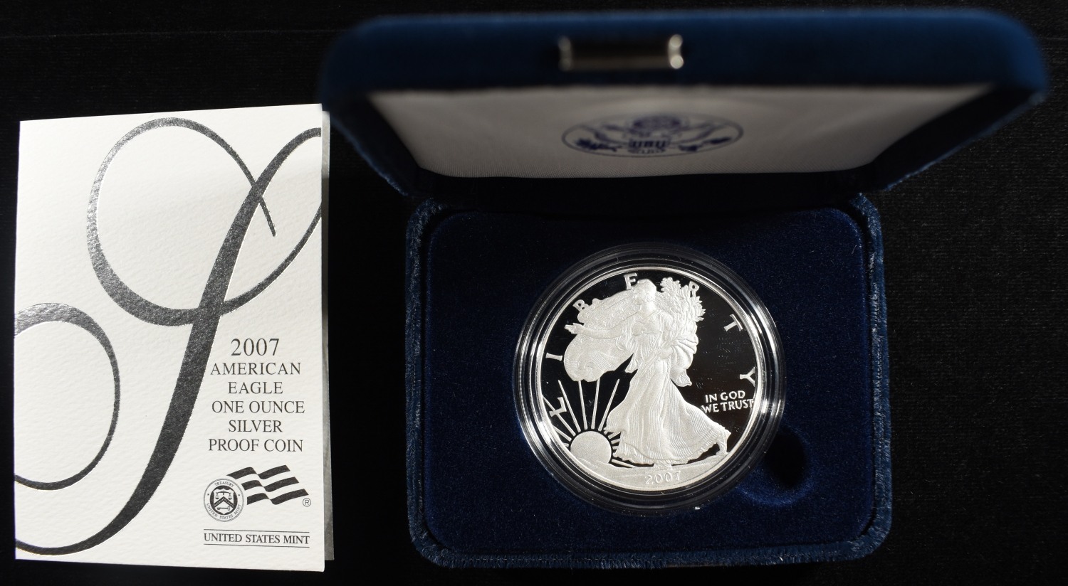 2007-W AMERICAN SILVER EAGLE PROOF