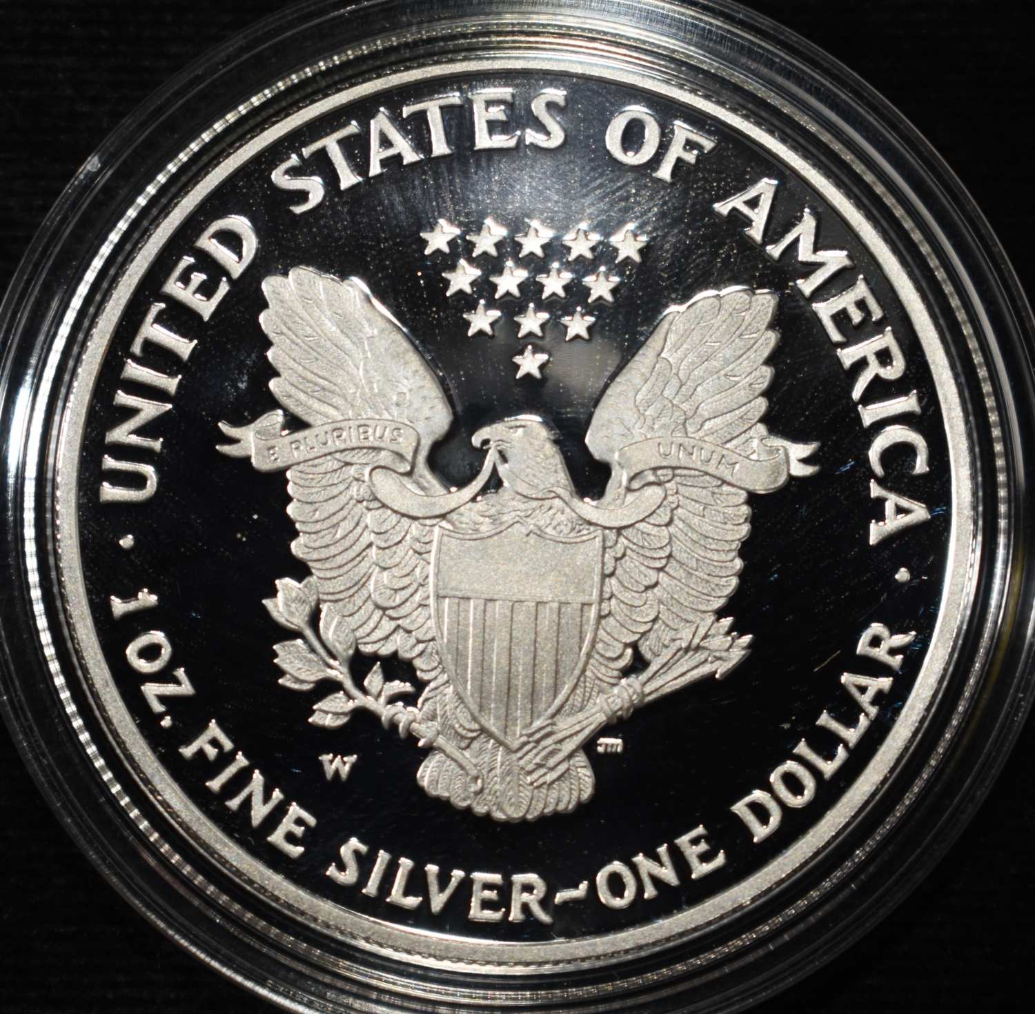 2007-W AMERICAN SILVER EAGLE PROOF