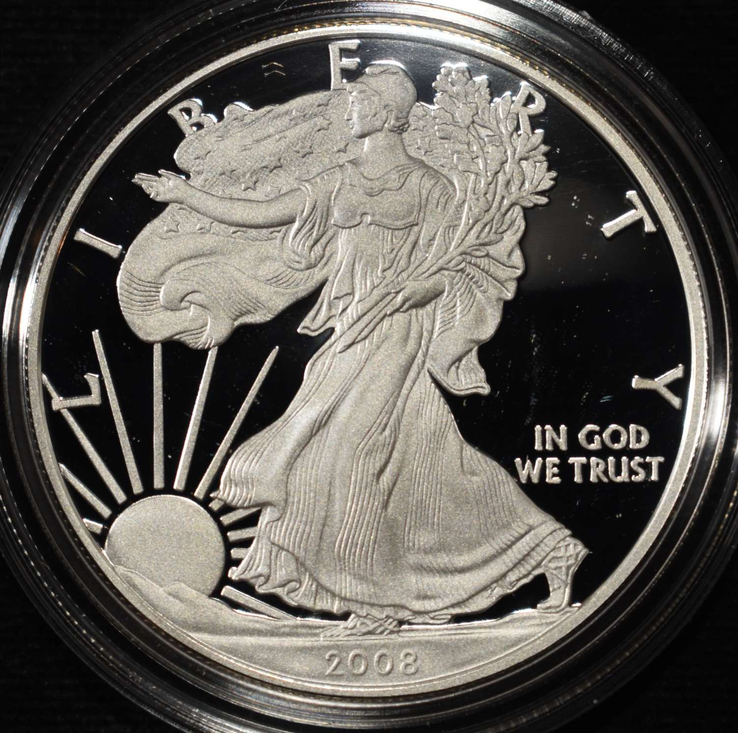 2008-W AMERICAN SILVER EAGLE PROOF