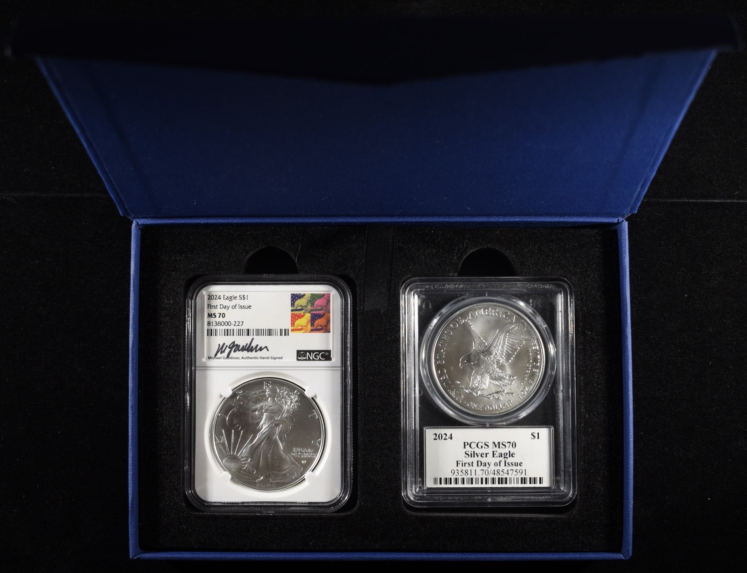 2024-W AMERICAN SILVER EAGLE PCGS & NGC