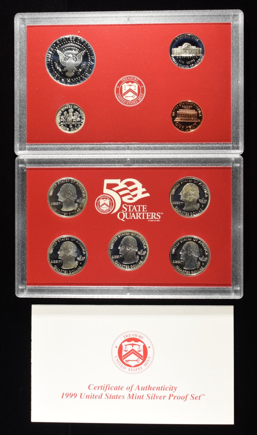 1999 SILVER PROOF SET