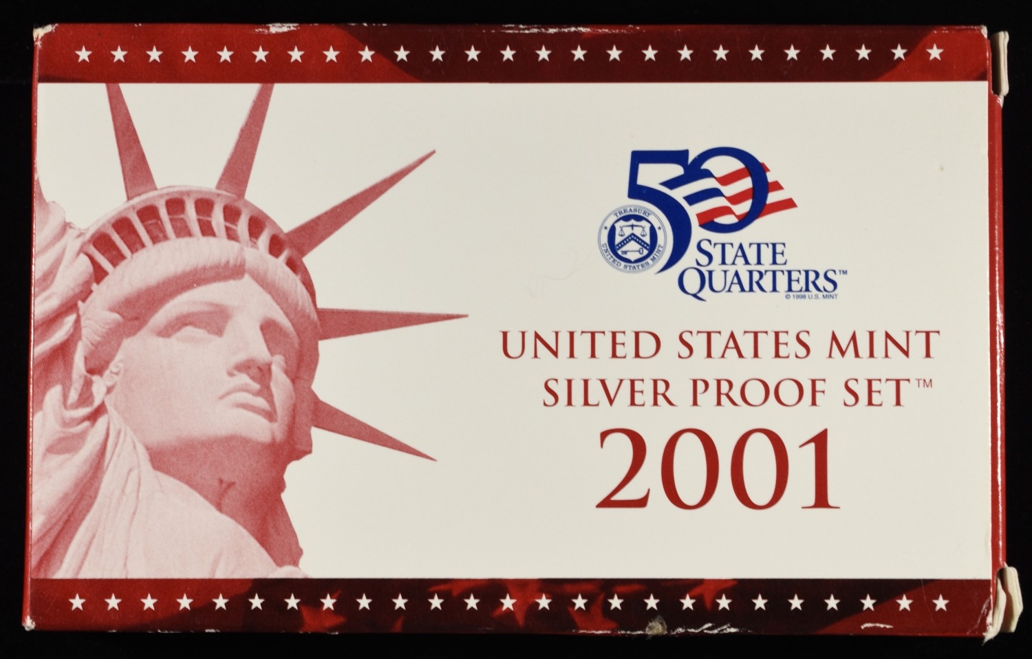 2001 SILVER PROOF SET