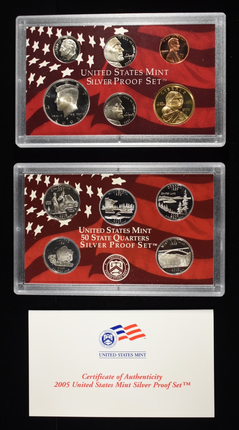 2005 SILVER PROOF SET