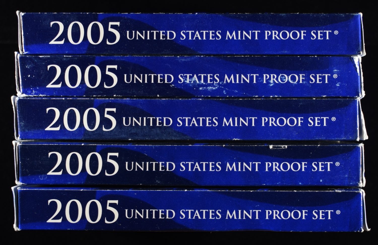 (5) 2005 MINT PROOF SETS