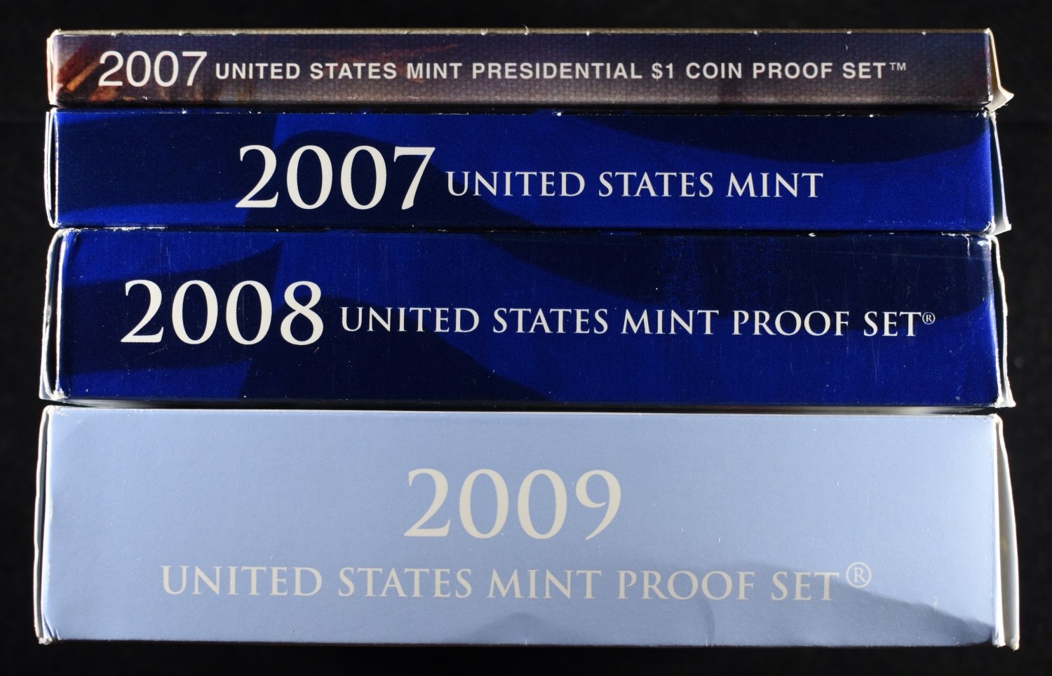 2007, 08, 09 US PROOF SETS