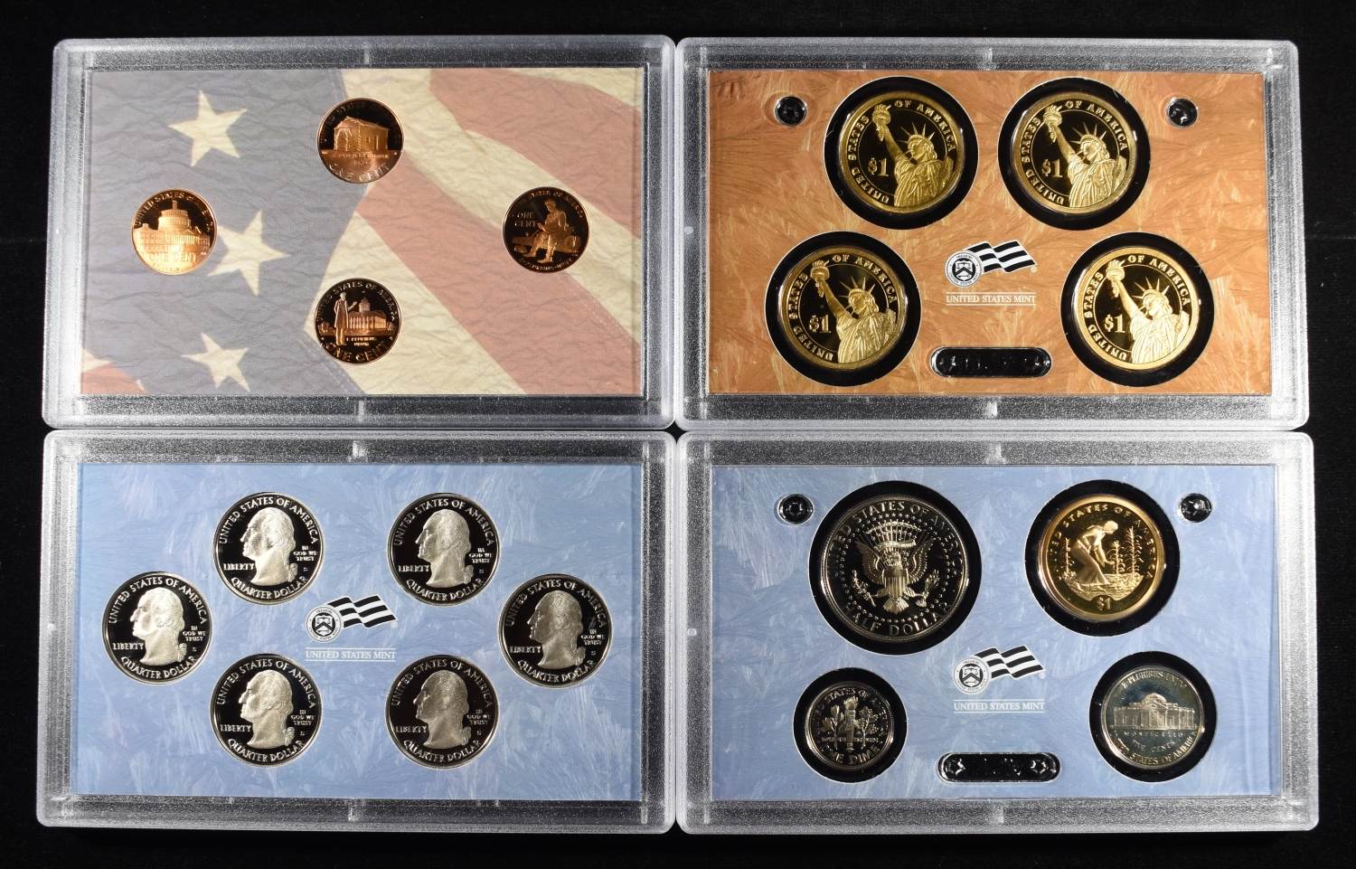 2007, 08, 09 US PROOF SETS