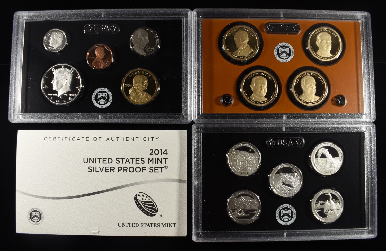 2014 US SILVER PROOF SET