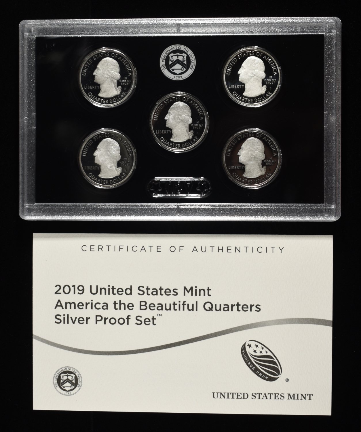 2019 AMERICA THE BEAUTIFUL SILVER PROOF SET