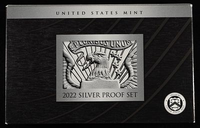 2022 SILVER PROOF SET. TOP RATED AUCTION HOUSE ESTIMATE $120 - $170.