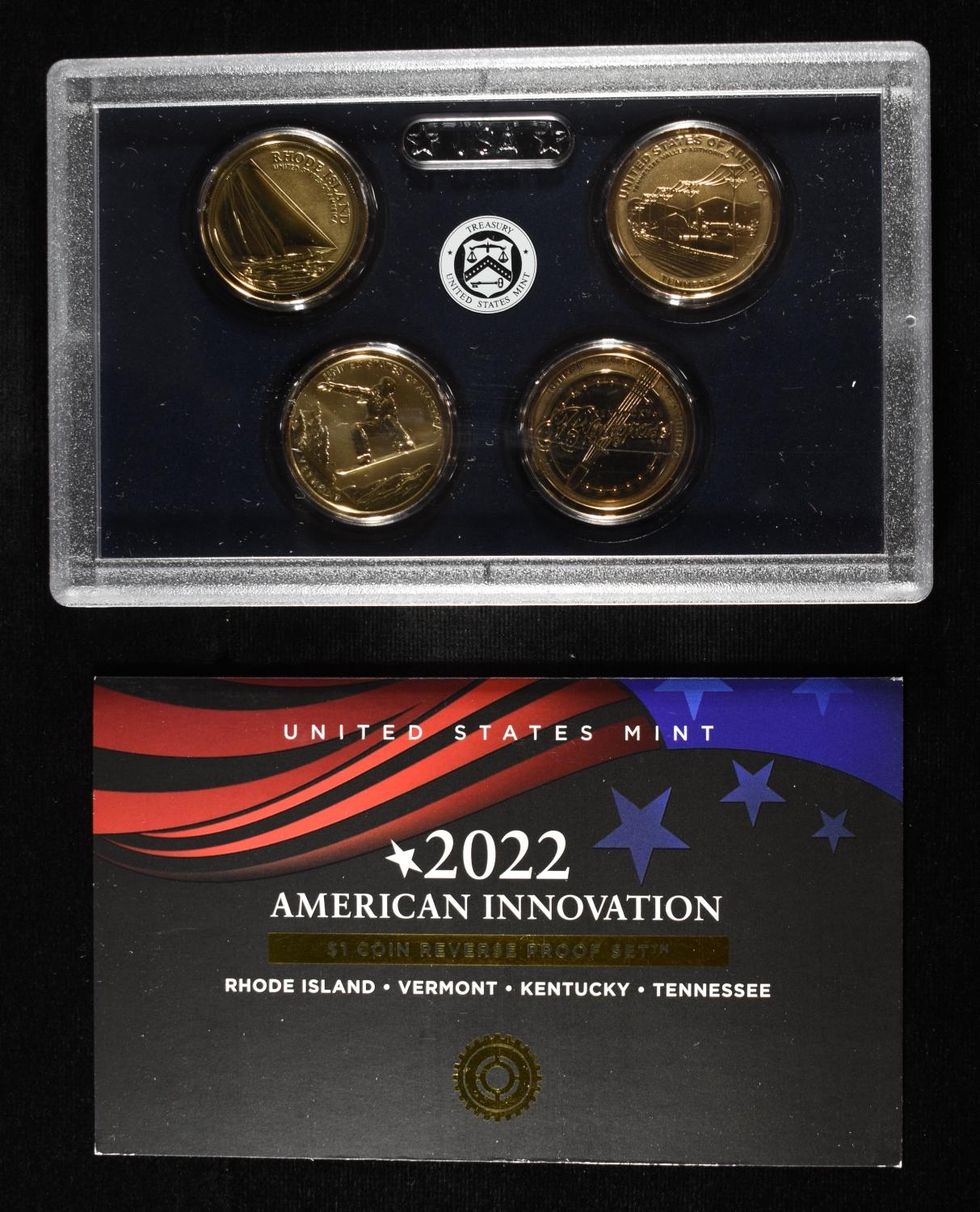 2022 & 2023 $1 INNOVATION REVERSE PROOF SET