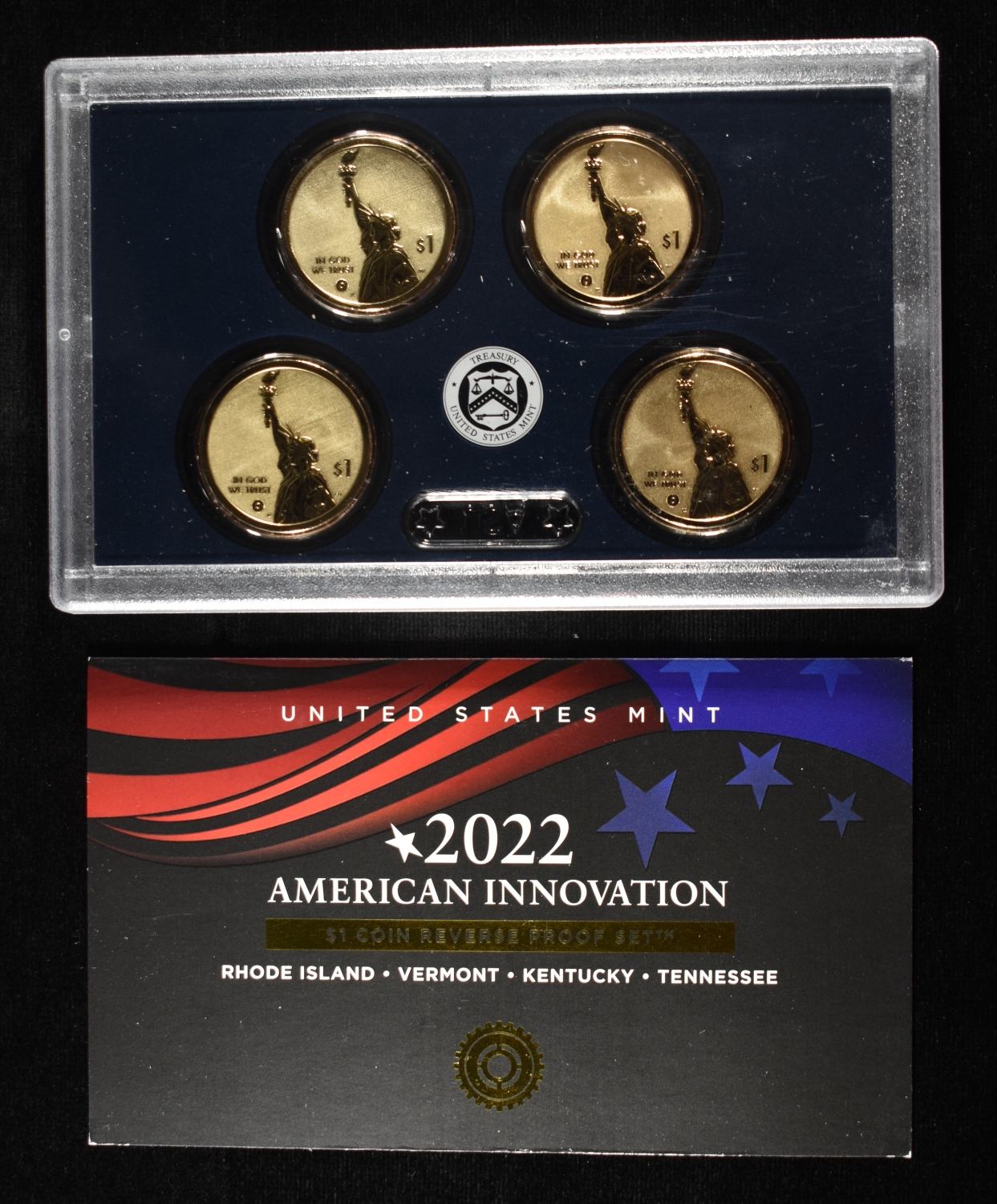 2022 & 2023 $1 INNOVATION REVERSE PROOF SET
