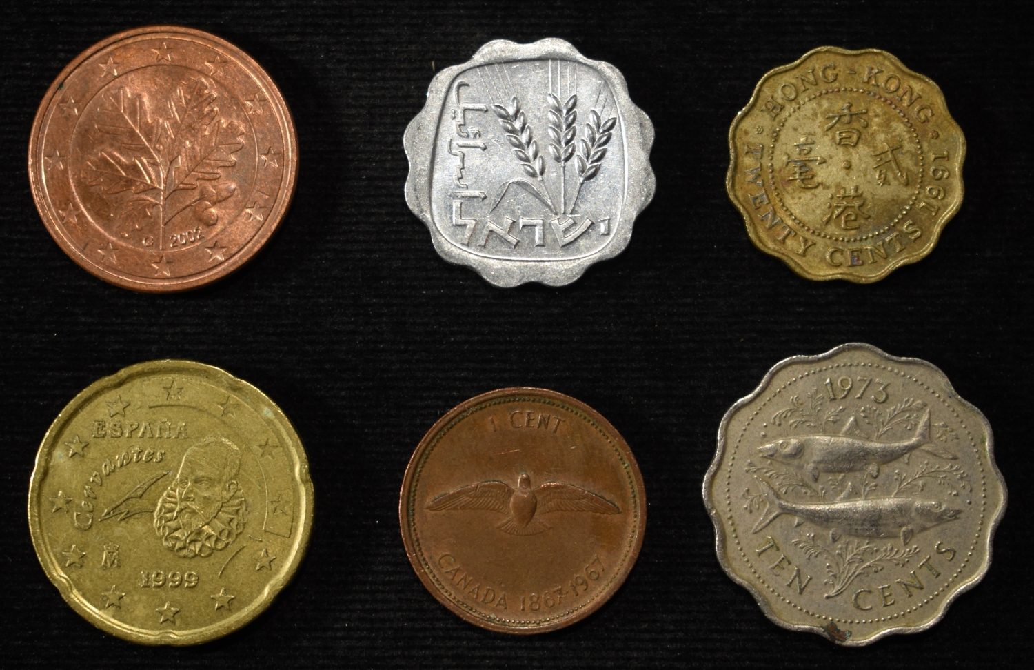 5 LB FOREIGN COINS NON- SILVER