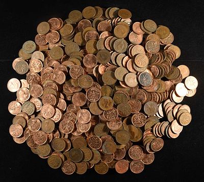(500) CANADIAN CENTS. BID WITH SILVER CITY AUCTIONS ESTIMATE $90 - $130.