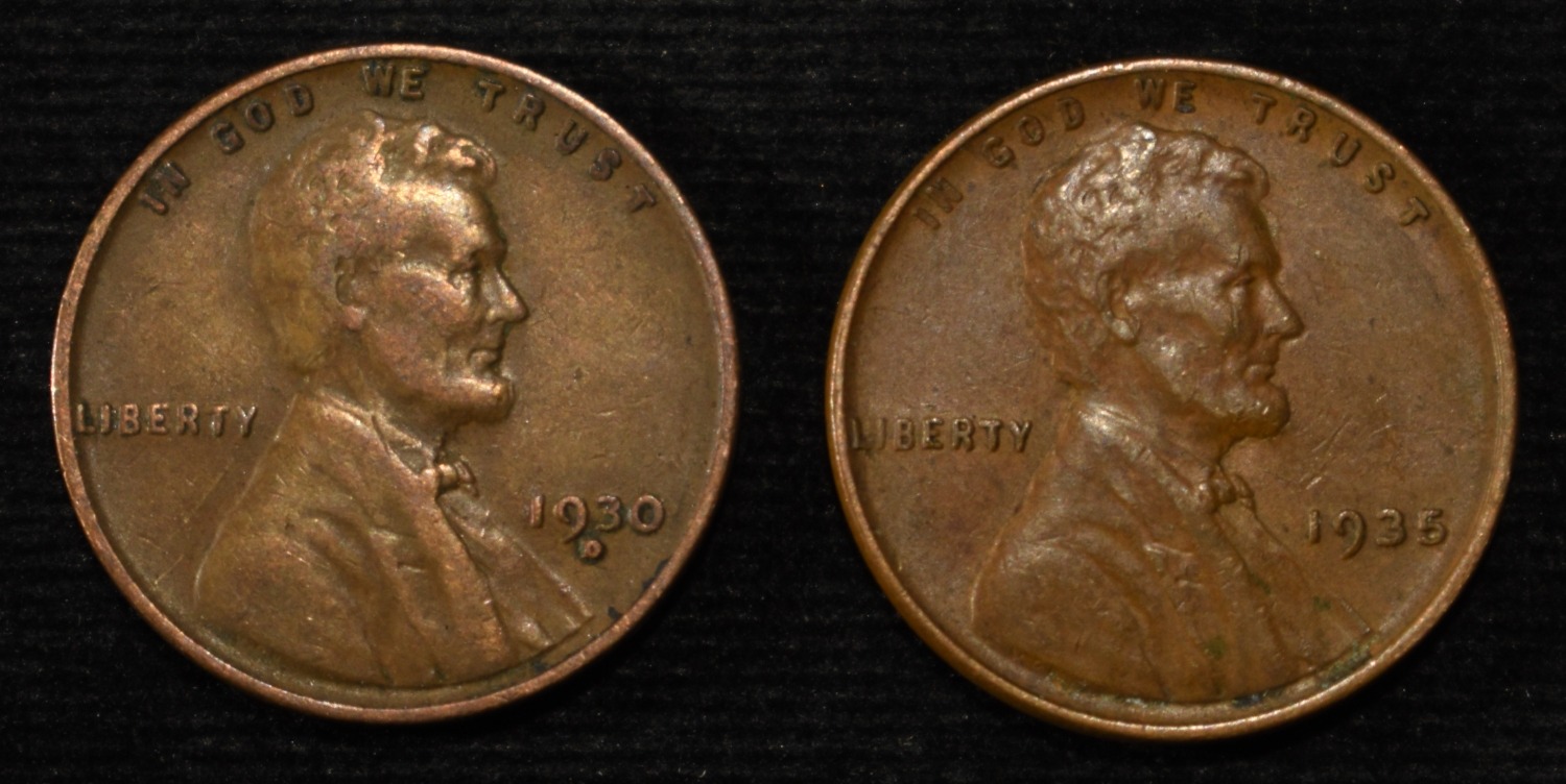 (500) WHEAT CENTS: MIXED DATES