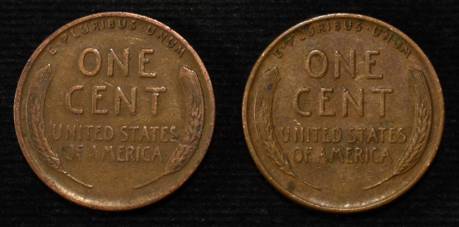 (500) WHEAT CENTS: MIXED DATES