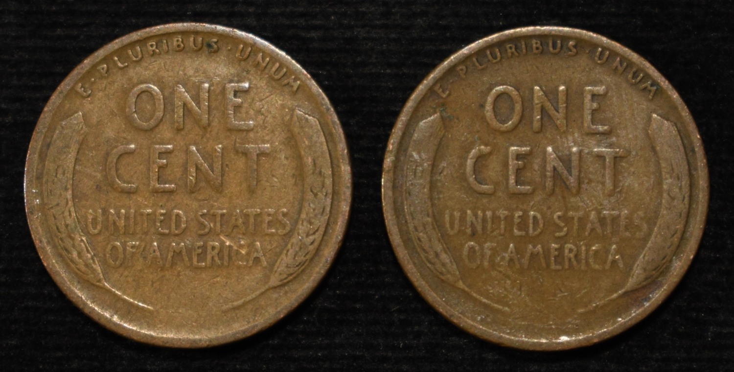 (103) WHEAT CENTS FROM THE TEENS