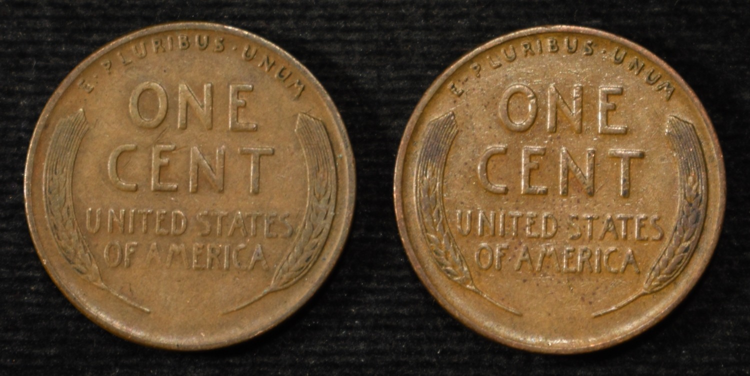 (250) WHEAT CENTS FROM THE 1930'S