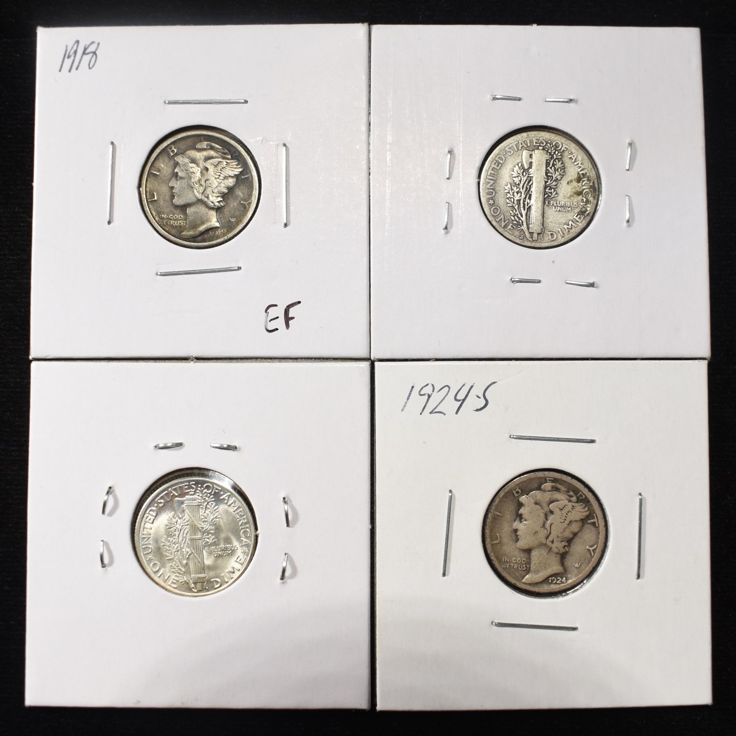 (50) 90% SILVER MERCURY DIMES