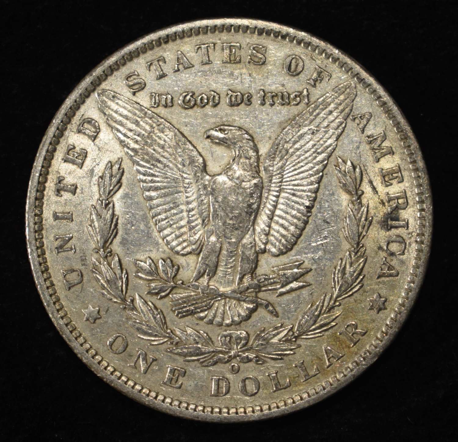 1886-O MORGAN DOLLAR XF/AU