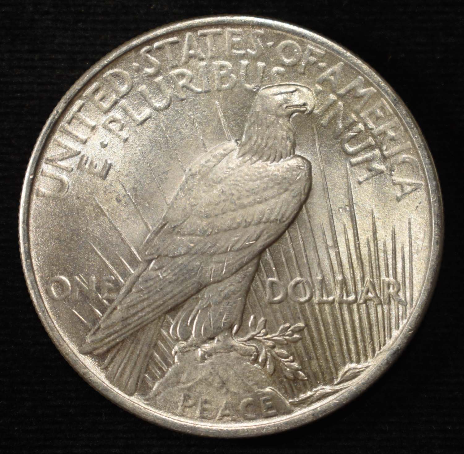 1924 PEACE DOLLAR CH BU