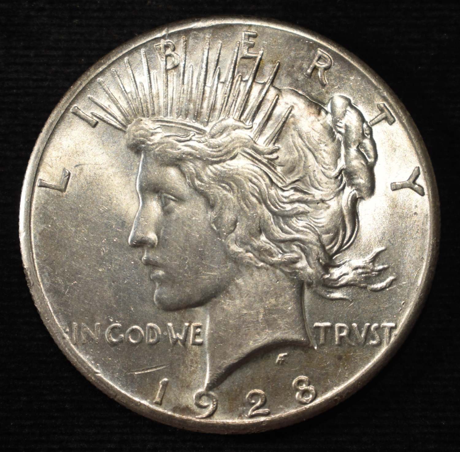 1928 PEACE DOLLAR CH BU