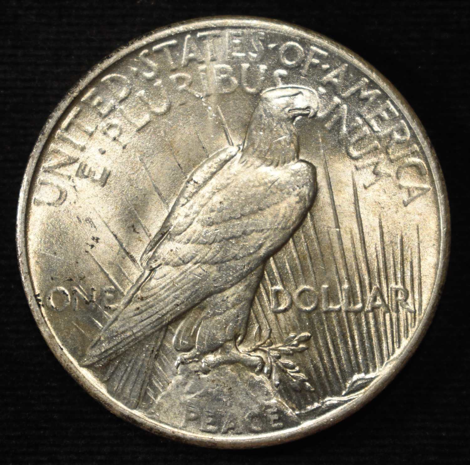 1935 PEACE DOLLAR CH BU