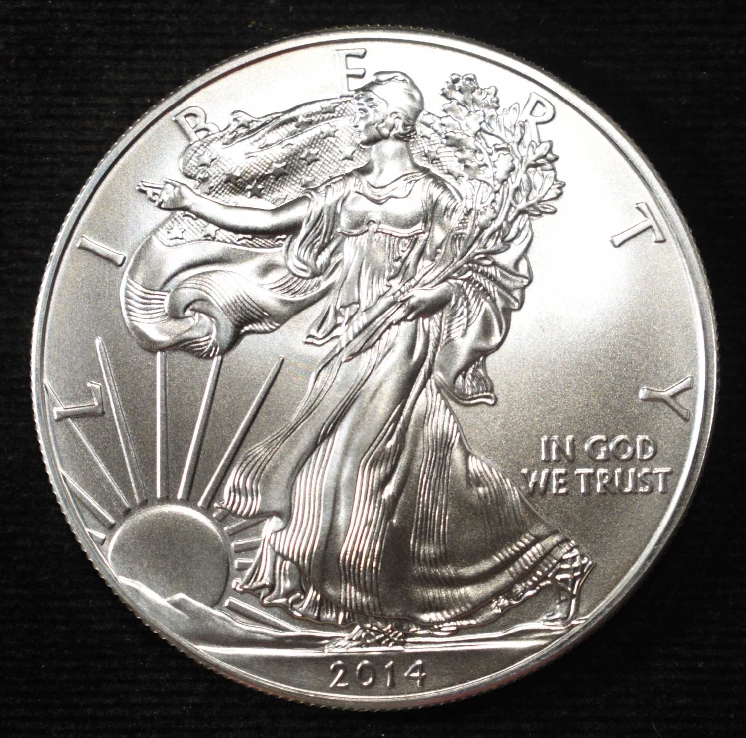 2014 AMERICAN SILVER EAGLE