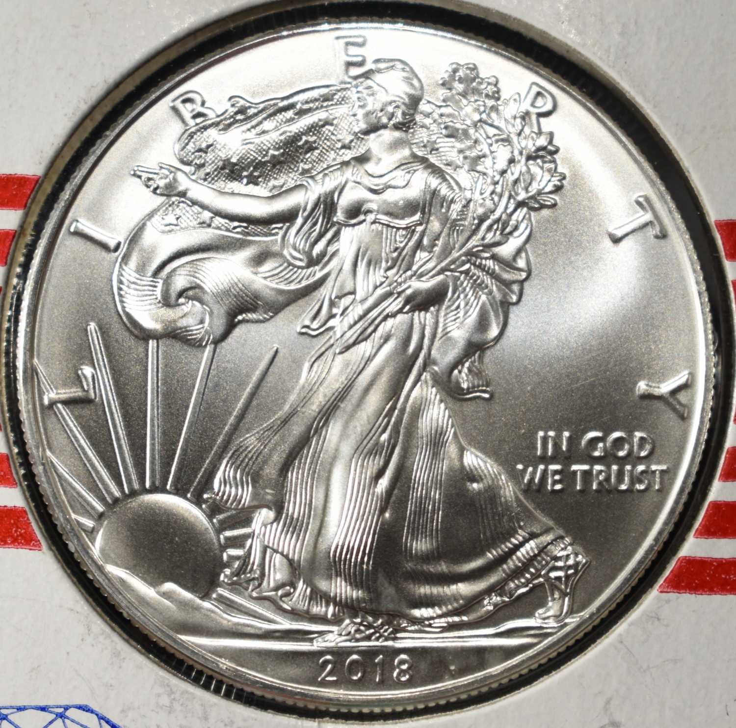 2018 AMERICAN SILVER EAGLE
