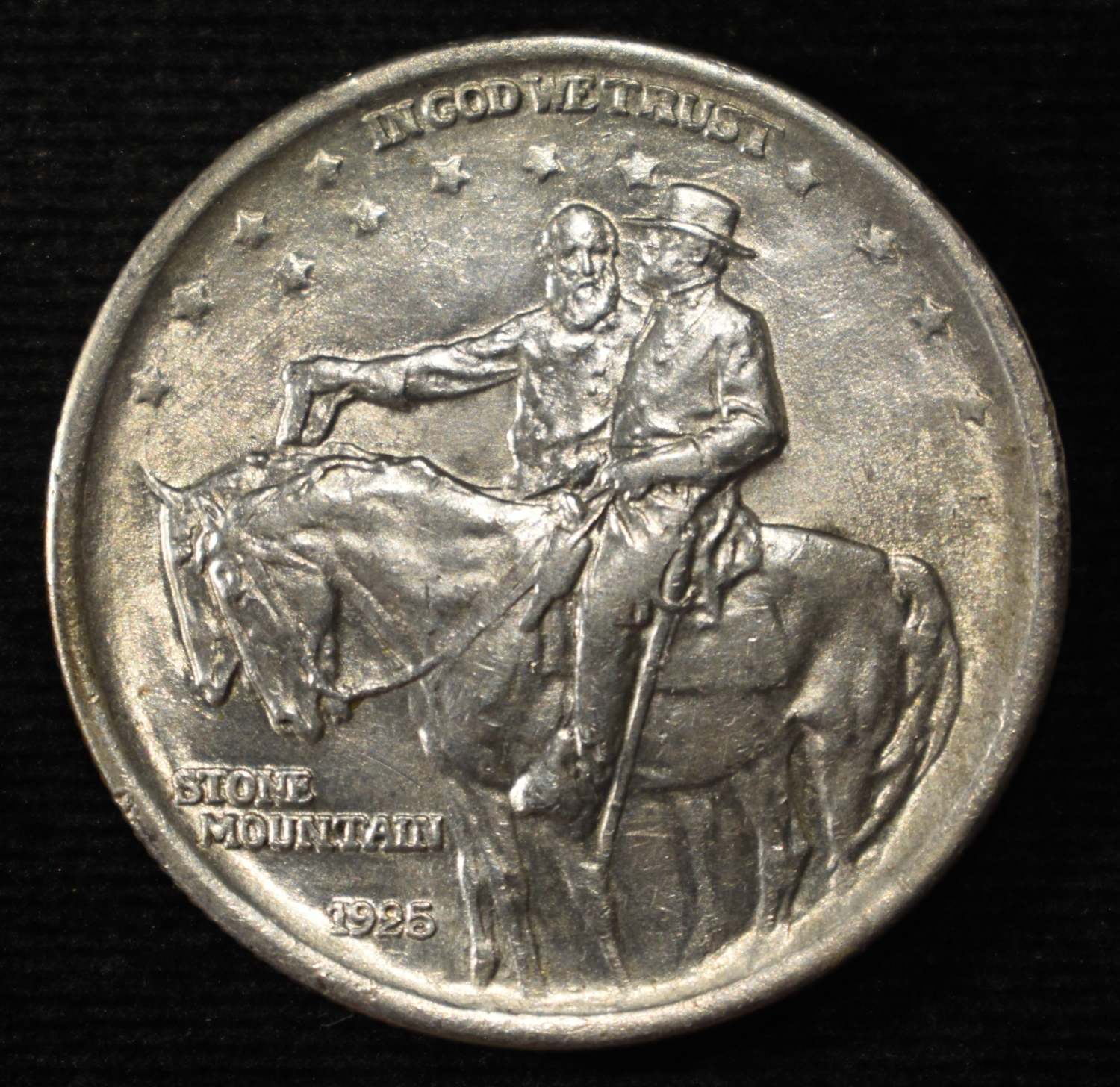 1925 STONE MOUNTAIN COMMEM HALF AU/BU