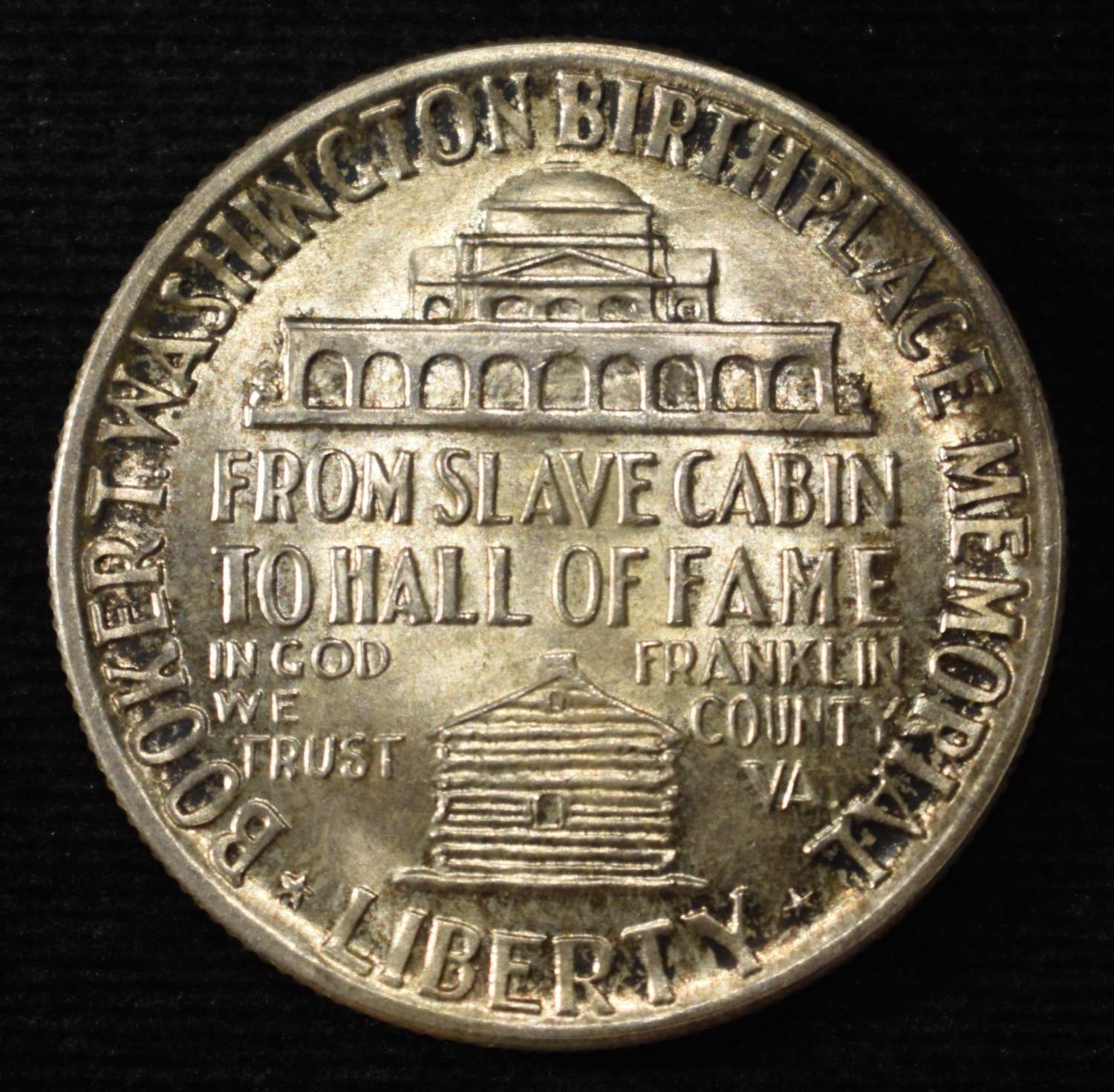 1951 50C COMMEM BROOKER T. WASHINGTON
