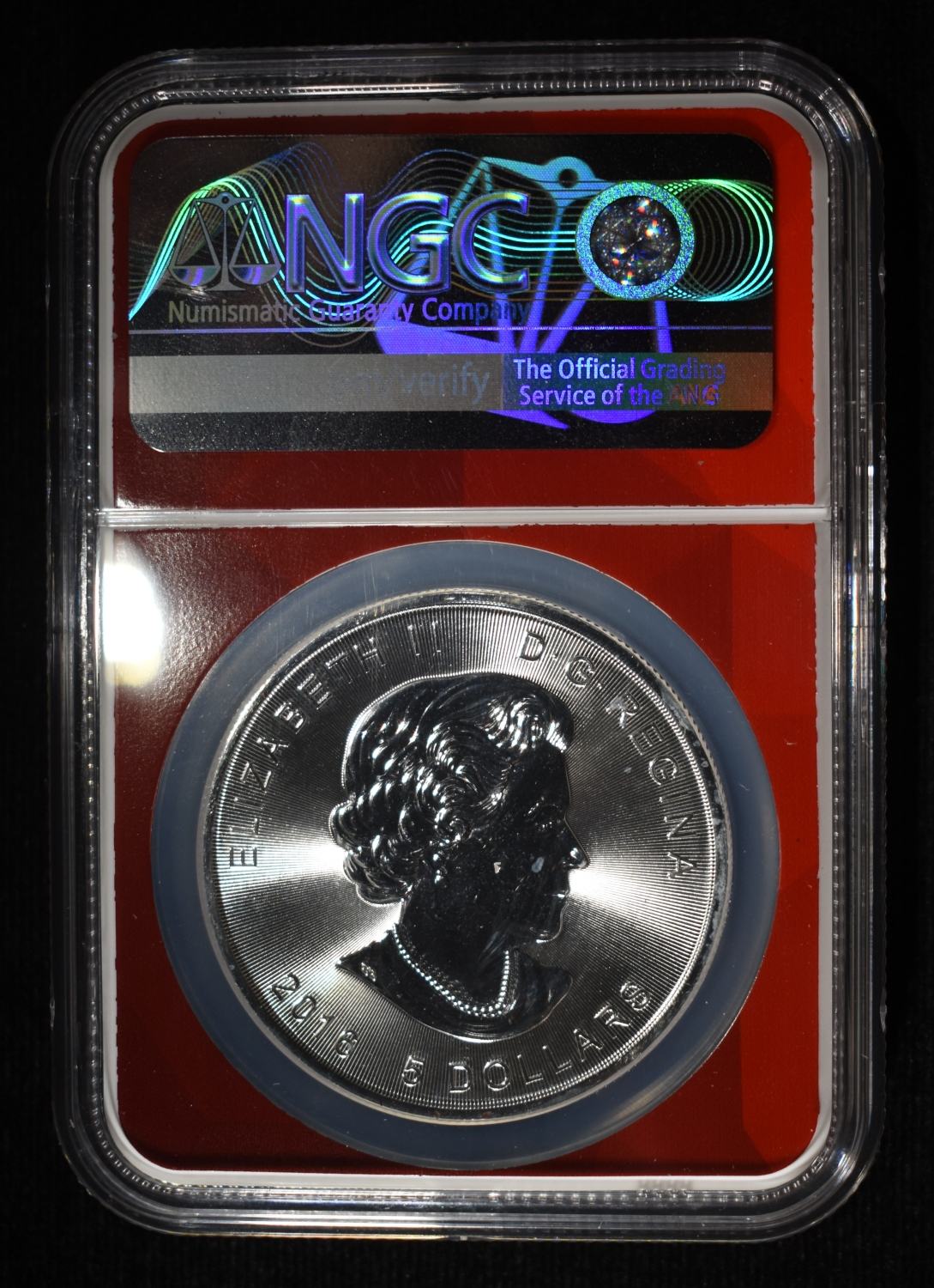 2016 1 OZ SILVER CANADA SUPERMAN NGC MS-69