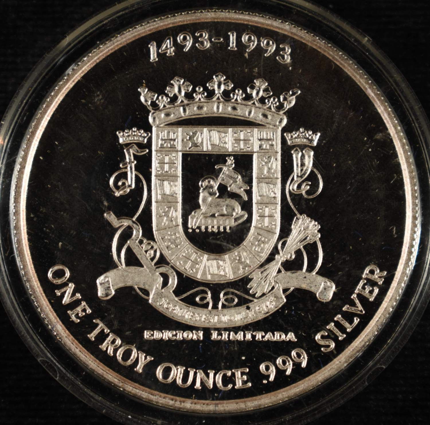 PUERTO RICO 1 OZ .999 SILVER ROUND