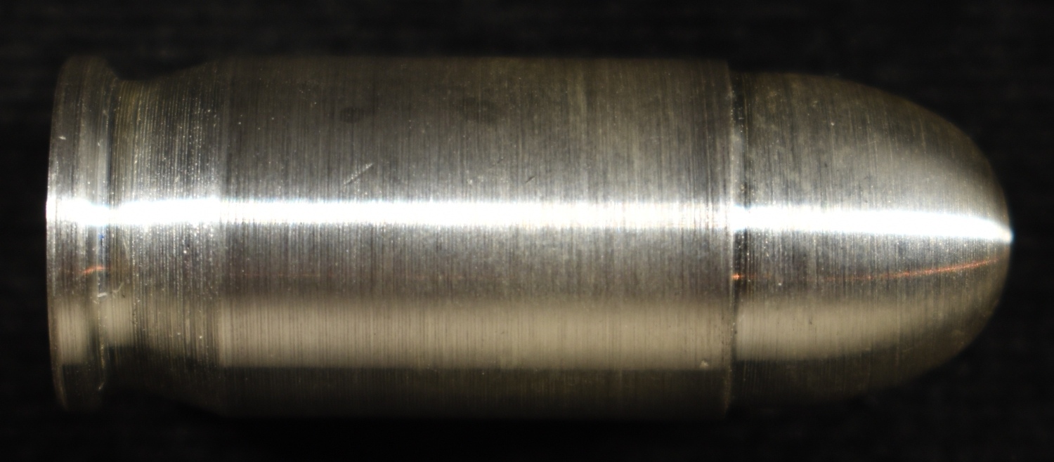 45 CAL BULLET 1 OZ .999 SILVER