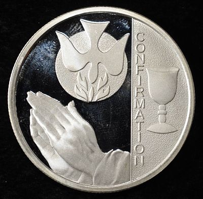 CONFIRMATION 1 OZ .999 SILVER ROUND. WEEKLY COIN & CURRENCY AUCTIONS ESTIMATE $120 - $170.