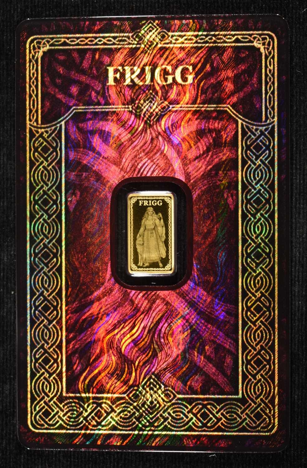 FRIGG 1/100TH OZ .9999 GOLD BAR
