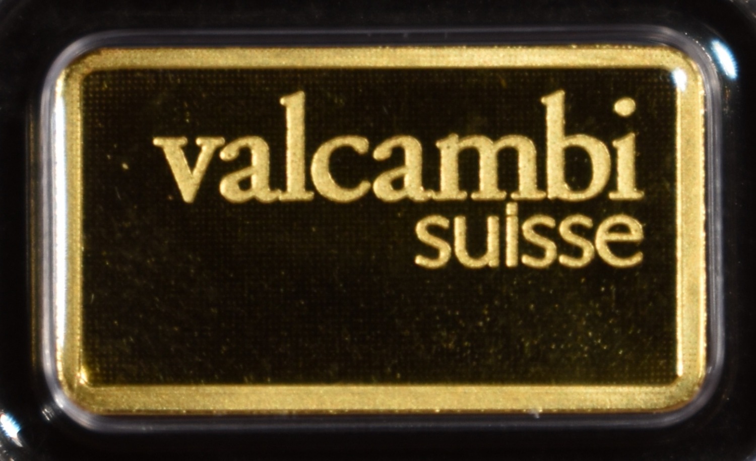 VALCAMBI SUISSE 1G .9999 GOLD BAR